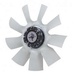 Вентилятор с вязкоcтной муфтой в сборе для а/м КАМАЗ-ЕВРО с дв.CUMMINS ISBe185-300