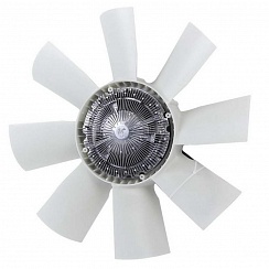 Вентилятор с вязкоcтной муфтой в сборе для а/м МАЗ, УРАЛ с дв.ЯМЗ-651